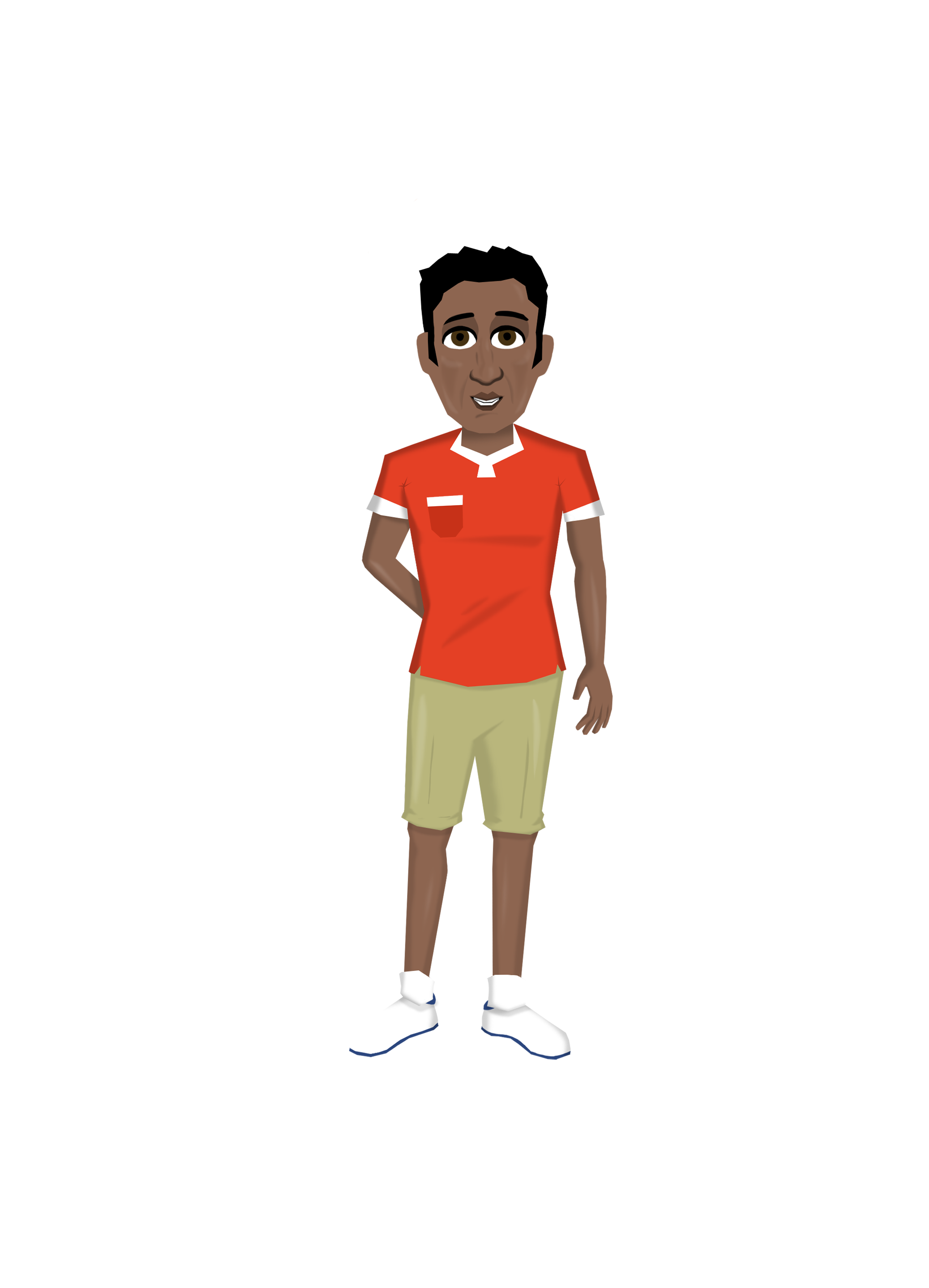 4 red shirt